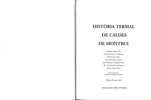 història termal de caldes de montbui