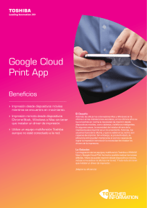 Google Cloud Print App