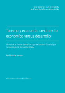 Turismo y economía: crecimiento económico versus desarrollo