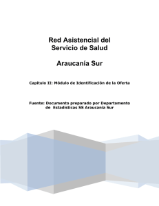 Red Asistencial del Servicio de Salud Araucanía Sur
