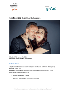 Los Mácbez de William Shakespeare
