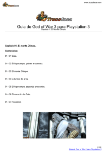 Guia de God of War 3 para Playstation 3