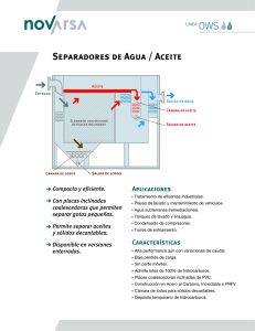 Separadores de Agua / Aceite