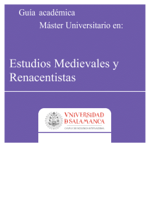 Estudios Medievales y Renacentistas