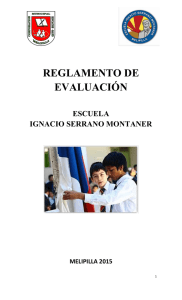 reglamento de evaluación - Ministerio de Educación