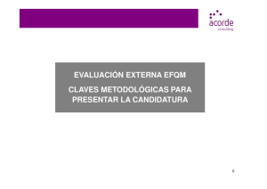 Claves metodológicas para la redacción de memorias