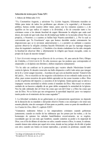65 Selección de textos para Tema XIV: 1. Edicto de Milán (año 313