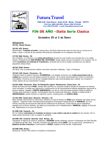 FIN DE AÑO –Italia Serie Clasica