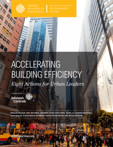 Accelerating Building Efficiency