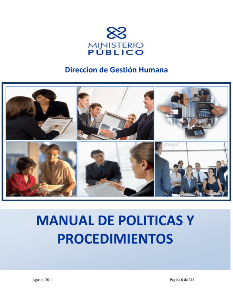 Manual De Politicas Y Procedimientos Inicio 6404