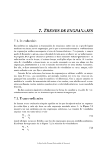 7. TRENES DE ENGRANAJES