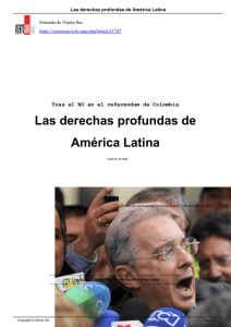 Las derechas profundas de América Latina