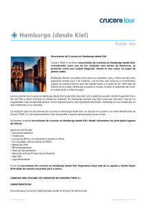 Hamburgo (desde Kiel) - Excursiones para cruceros Crucero TOUR