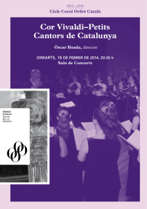 Cor Vivaldi–Petits Cantors de Catalunya
