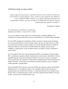 CIADI/Telecom Italia