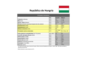 República de Hungría - Secretaría de Economía