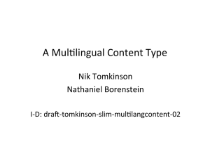 Multiple Language Content Type