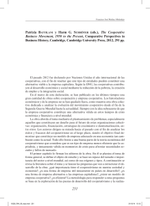Patrizia Battilani y harm G. SChröter (eds.), The Cooperative