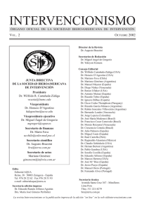 Octubre 2002 - SIDI - Sociedad Iberoamericana de Intervencionismo