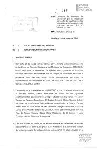 Minuta - Fiscalía Nacional Económica