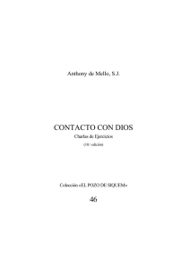 Contacto con Dios - Anthony de Mello