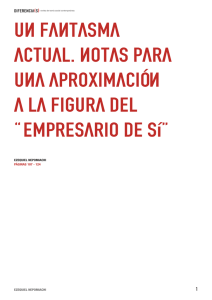 un fantasma actual. notas para una aproximación a la figura del