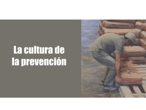 La cultura de la prevención