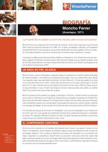 BIOGRAFÍA - Fundación Vicente Ferrer