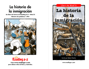 La historia de la inmigración