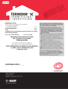 termiticida / insecticida