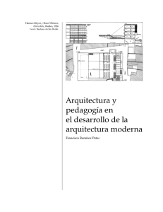Arquitectura y pedagogía en el desarrollo de la arquitectura moderna