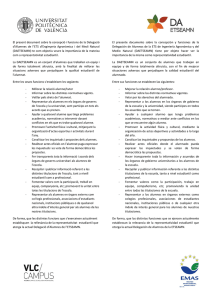 El present document sobre la concepció i funcions de la Delegació