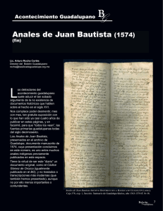 Anales de Juan Bautista (1574)