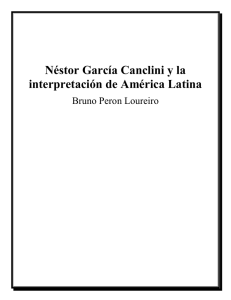 Néstor García Canclini y la interpretación de América