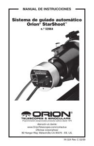 Sistema de guiado automático Orion® StarShoot™