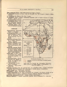 Vite* camporum Buttn.—Del Sudán francés al Congo y Angola, V