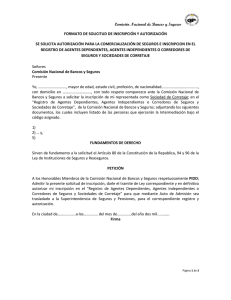 ssp_seg_reqinscrip_s.. - Comisión Nacional de Bancos y Seguros