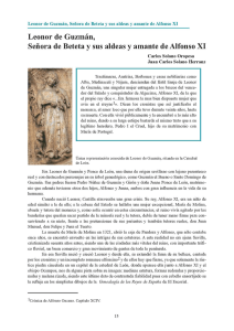 Leonor de Guzmán - Revista Mansiegona