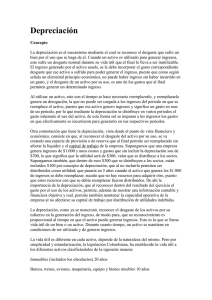 Depreciaci&oacute;n - Educacion para el trabajo y el ser