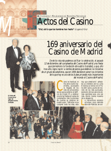 Actos del Casino - Casino de Madrid