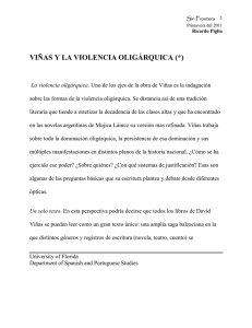 VIÑAS Y LA VIOLENCIA OLIGÁRQUICA (*)