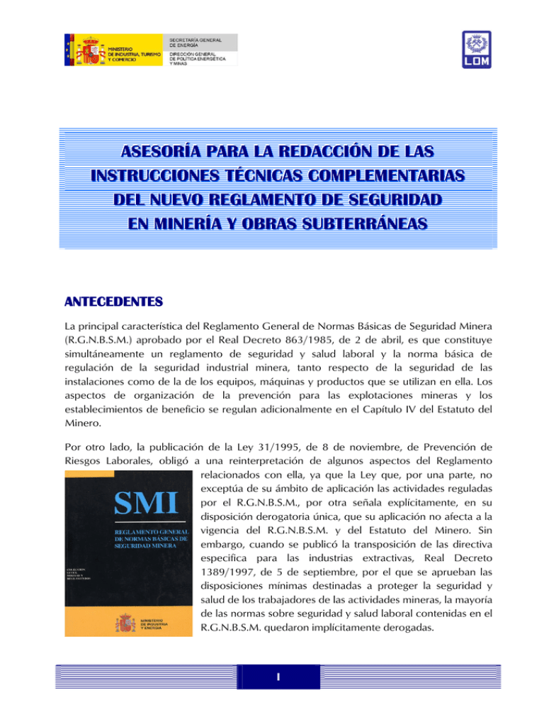 Asesoría Para La Redacción De Las Instrucciones T`cnicas