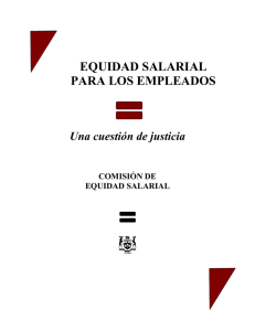 Pamphlet Spanish: A Matter of Fairness, Une question d`équité