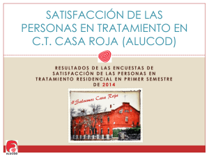 ÍNDICE DE SATISFACCIÓN DE LOS CLIENTES DE C.T. CASA