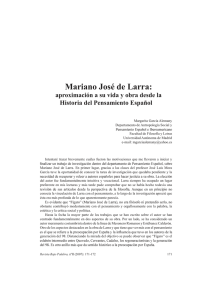 Mariano José de Larra: - Universidad Autónoma de Madrid