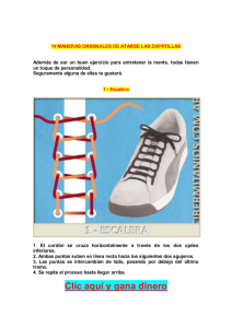 14 maneras originales de atarte las zapatillas deportivas