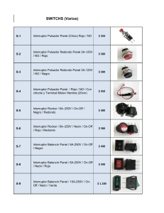 SWITCHS (Varios)