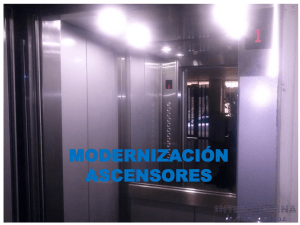 modernización ascensores - interandina de ascensores
