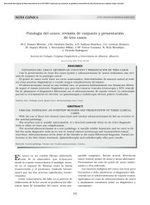 Patología del uraco: revisión de conjunto y presentación