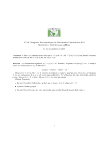 Soluciones y criterios del examen OIMU 2015